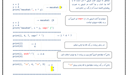 جزوه پایتون